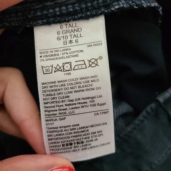 Gap Girlfriend Chino 6T in Khaki - Picture 11 of 13